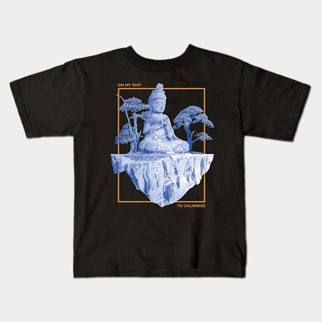 Buddha Zen Kids T-Shirt by LAPublicTees